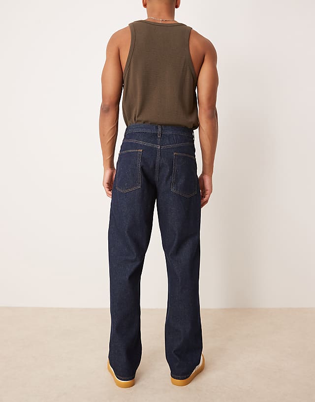 Asos ASOS DESIGN Baggy Jeans In Indigo