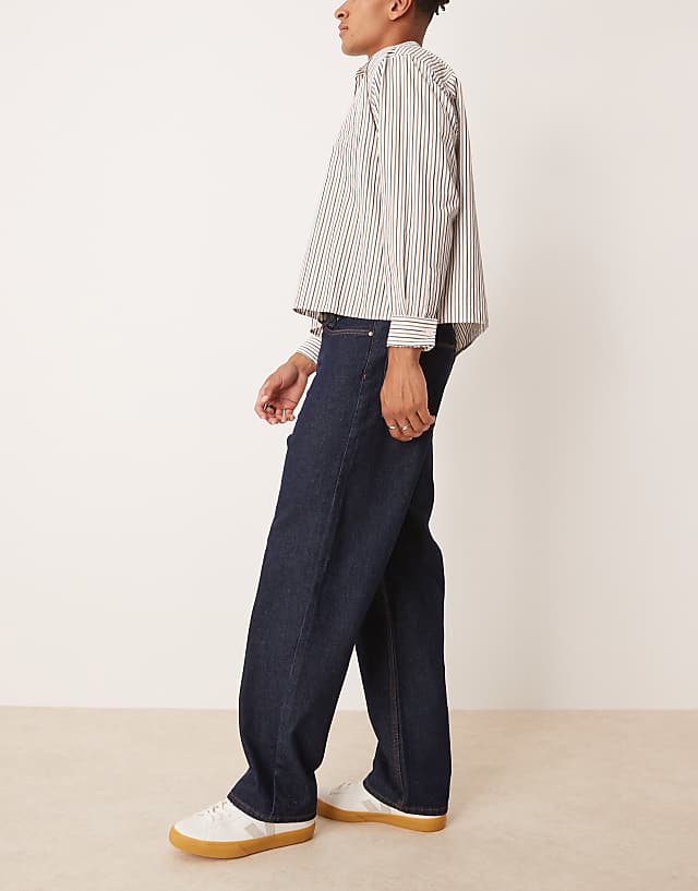 Asos ASOS DESIGN Baggy Jeans In Indigo