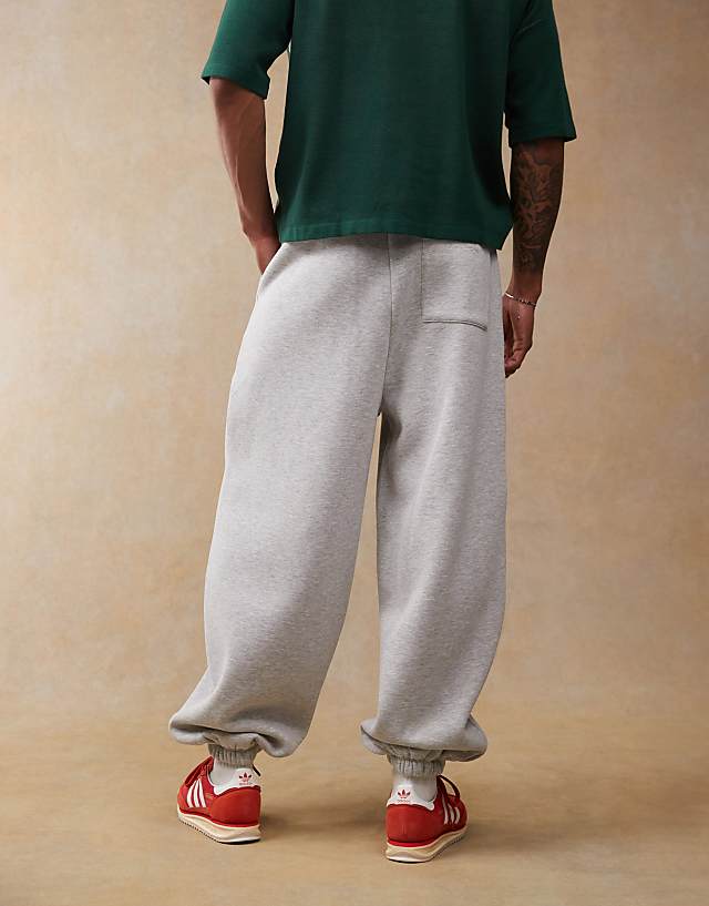 Asos ASOS DESIGN Balloon Jogger In Grey Marl