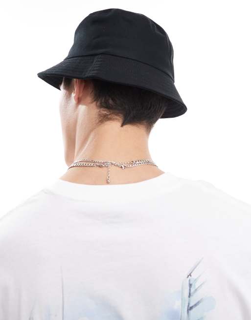 Asos ASOS DESIGN Bucket Hat In Black