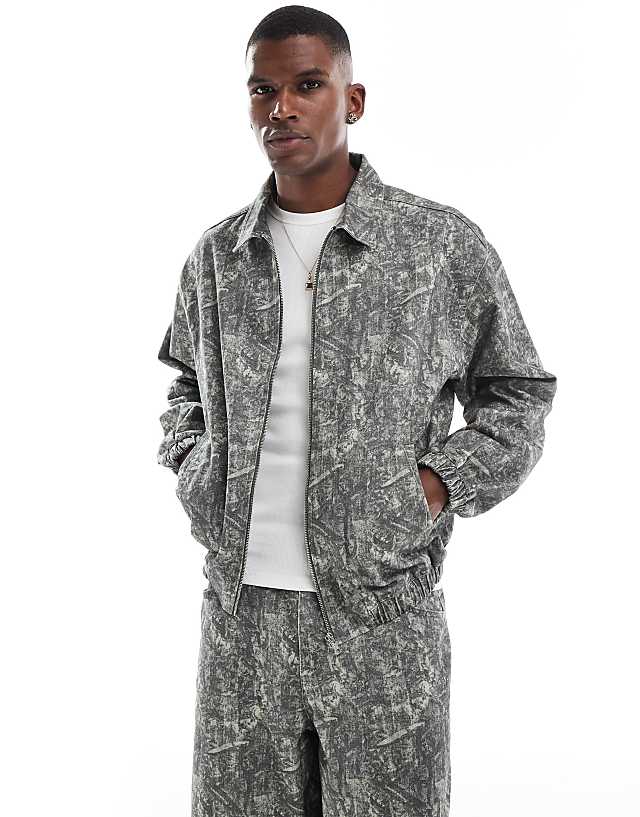 asos ASOS DESIGN camo print co-ord