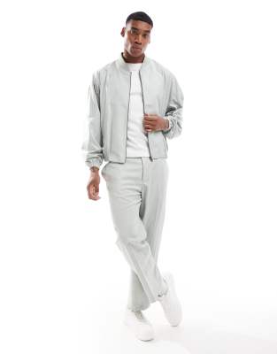 Asos ASOS DESIGN Linen Stripe Smart Co-ord