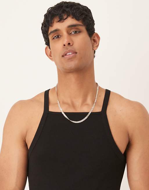 Asos ASOS DESIGN Muscle Fit Rib Vest In Black