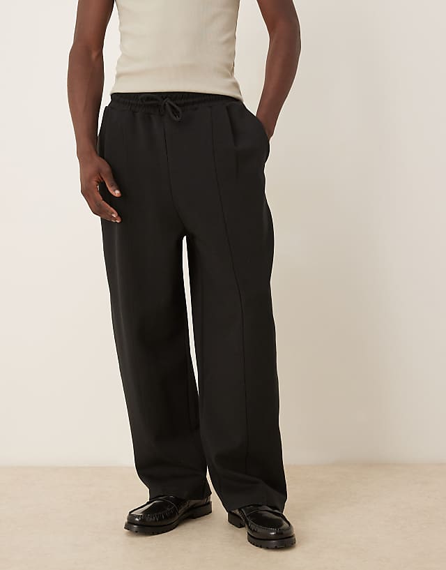 Asos ASOS DESIGN Oversized Balloon Joggers Black