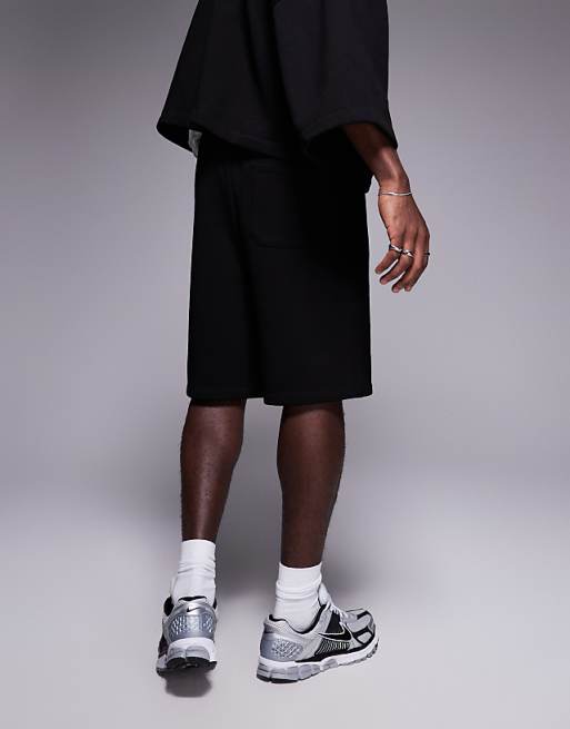 Asos ASOS DESIGN Oversized Co-ord Shorts In Black
