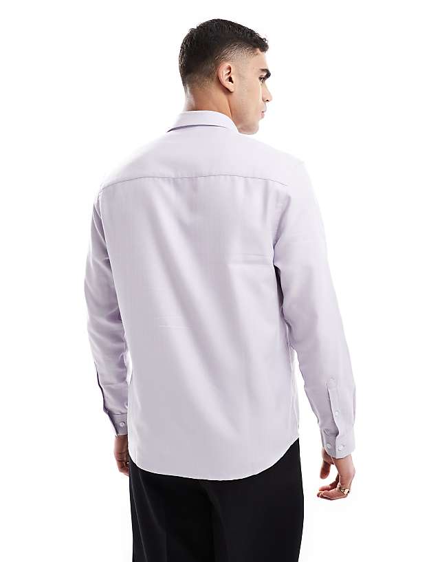 Asos ASOS DESIGN Regular Shirt In Pink