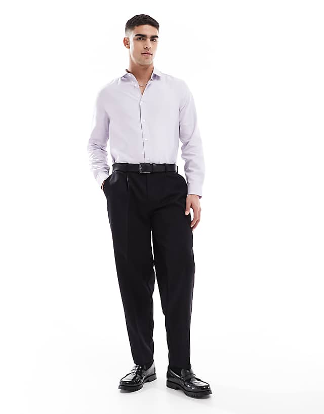Asos ASOS DESIGN Regular Shirt In Pink