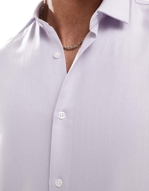 Asos ASOS DESIGN Regular Shirt In Pink
