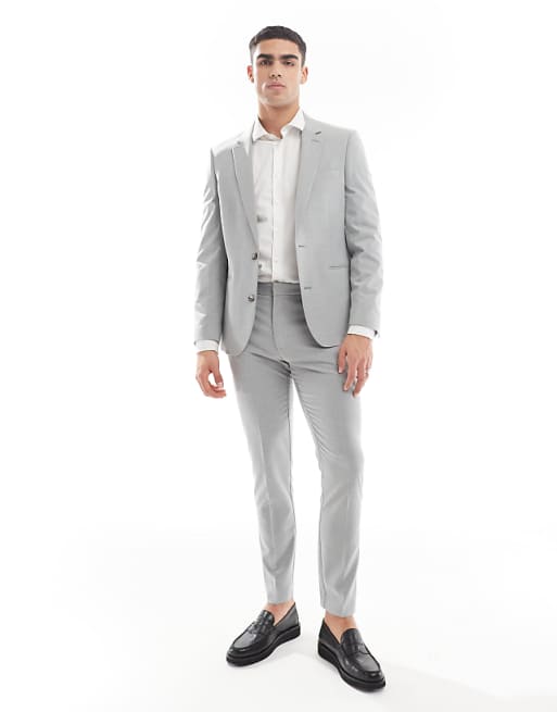 Asos ASOS DESIGN Skinny Fit Suit In Grey