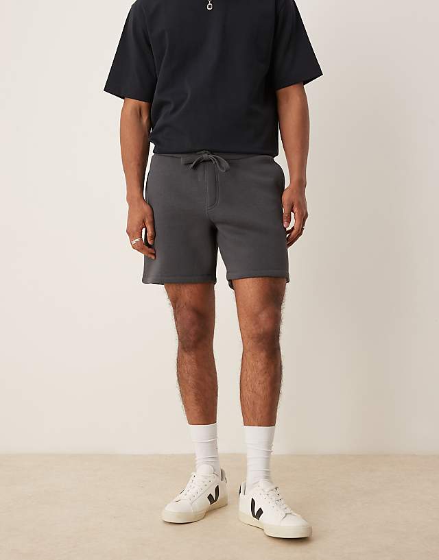 Asos ASOS DESIGN Slim Short In Grey