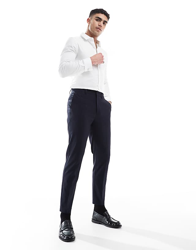 Asos ASOS DESIGN Slim Suit In Dark Navy