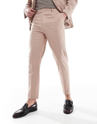 Asos ASOS DESIGN Slim Suit In Dusty Pink