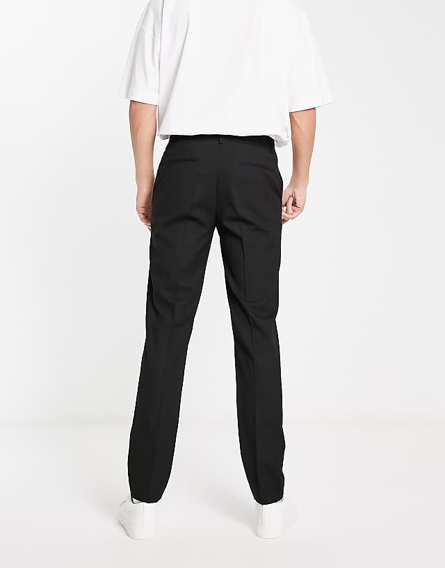 Asos ASOS DESIGN Slim Suit Trouser In Black