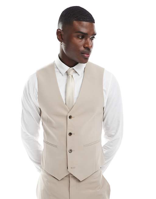 Asos ASOS DESIGN Stone Suit In Skinny Fit