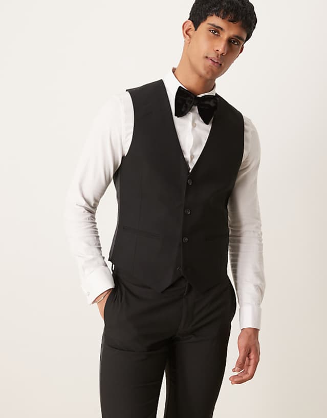 Asos ASOS DESIGN Suit In Skinny Fit Black
