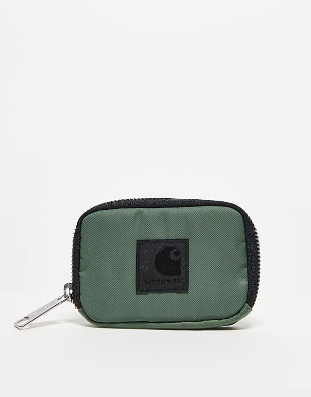 asos Carhartt WIP otley wallet in green