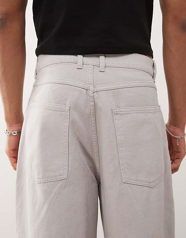 Asos COLLUSION Antifit Jeans In Grey