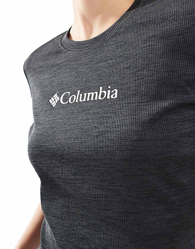 Asos Columbia Move Short Sleeved T-shirt In Black