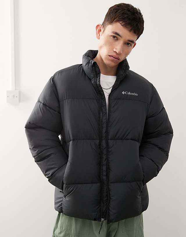 Asos Columbia Puffect III Jacket In Black