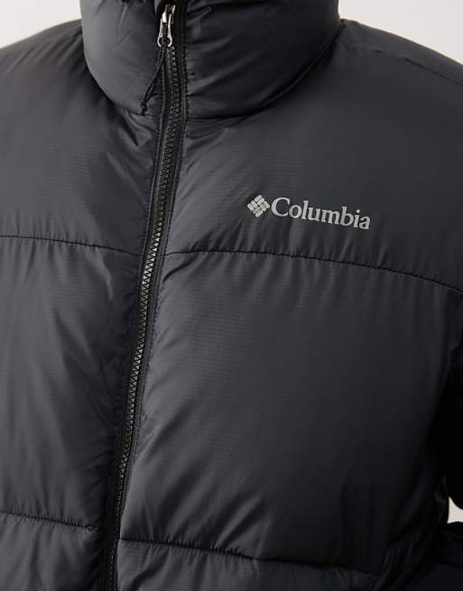 Asos Columbia Puffect III Jacket In Black