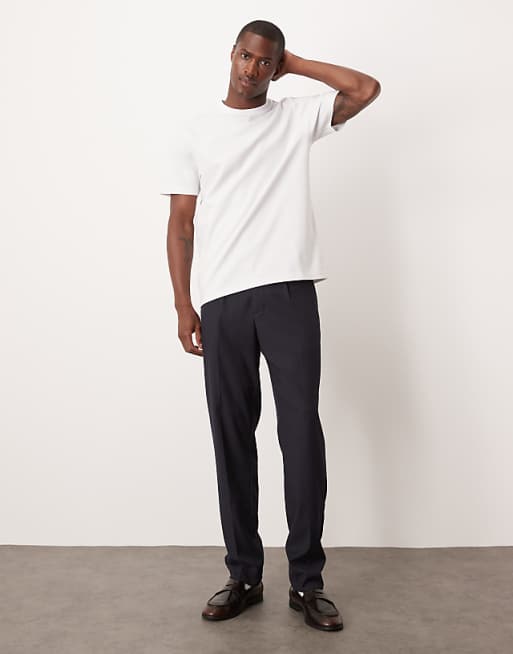 Asos ASOS DESIGN BreatheMAX™ Heavyweight Crew Neck T-shirt In White