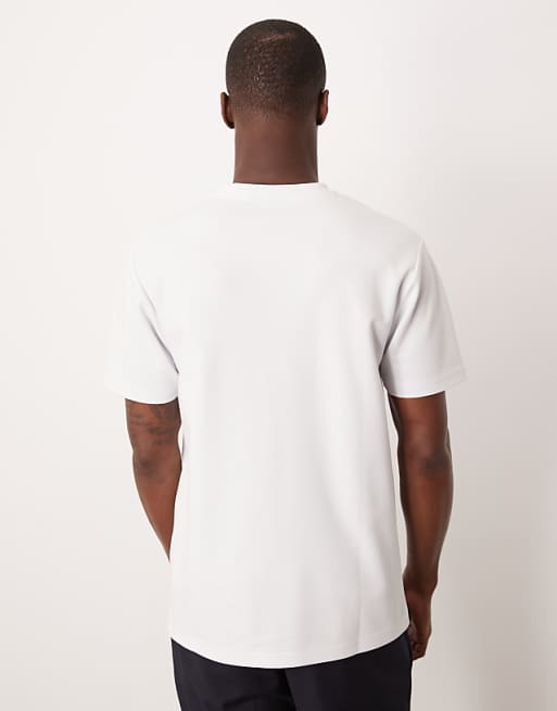 Asos ASOS DESIGN BreatheMAX™ Heavyweight Crew Neck T-shirt In White