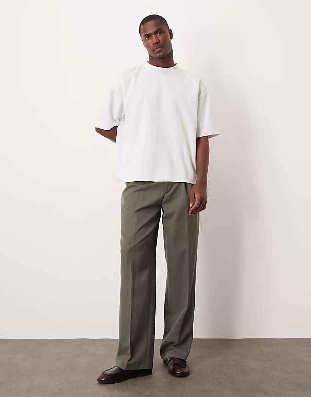 Asos ASOS DESIGN BreatheMAX™ Heavyweight Oversized Boxy T-shirt In White