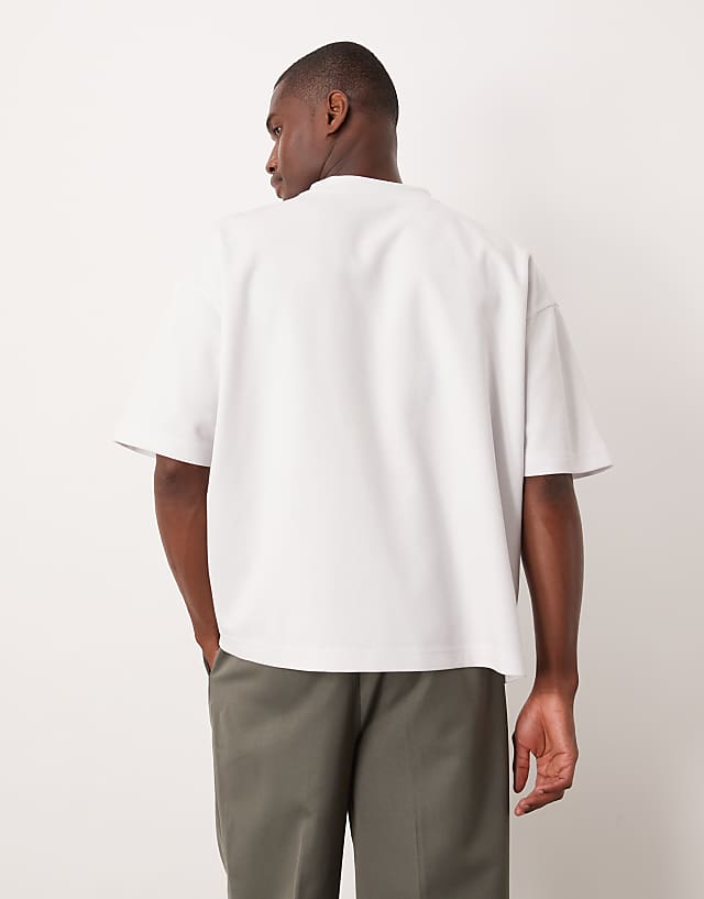 Asos ASOS DESIGN BreatheMAX™ Heavyweight Oversized Boxy T-shirt In White