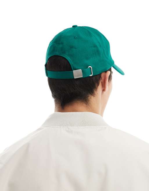 Asos ASOS DESIGN Cap With Business Class Embroidery In Green