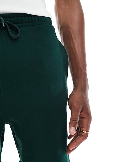 Asos ASOS DESIGN Essential Slim Short In Dark Green