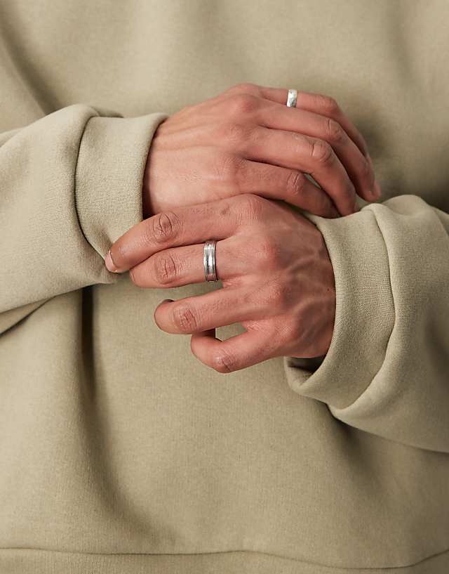 Asos ASOS DESIGN Extreme Oversized Lightweight Sweatshirt In Grey