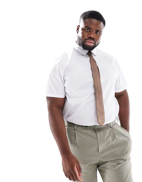 Asos ASOS DESIGN Formal Easy Iron Regular Shirt In White