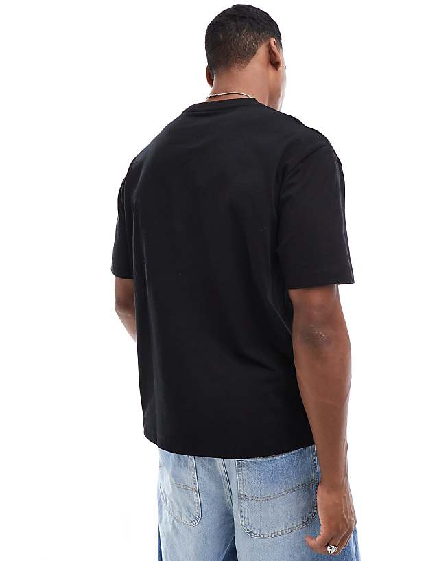 Asos ASOS DESIGN Heavyweight Relaxed T-shirt In Black - BLACK