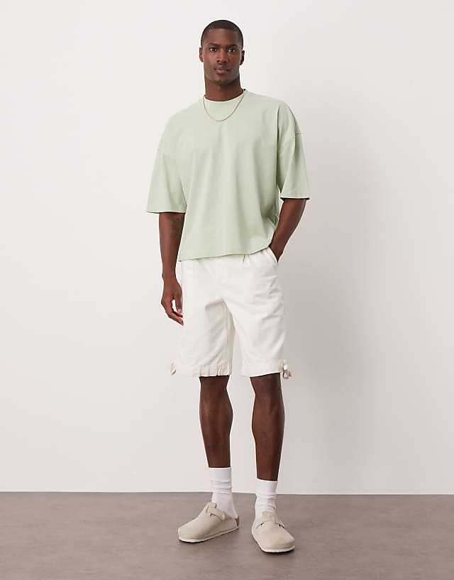 Asos ASOS DESIGN Oversized Boxy Drop Shoulder T-shirt In Mint