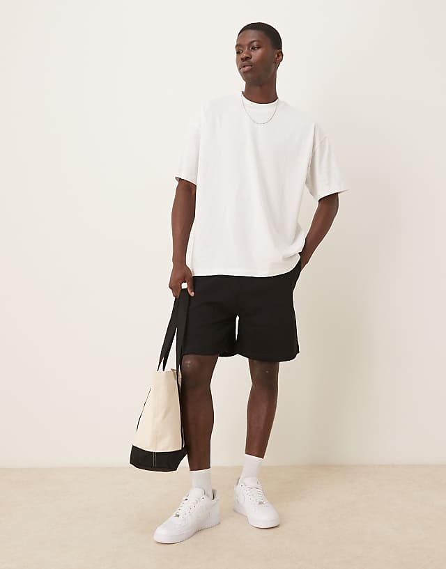 Asos ASOS DESIGN Oversized T-shirt With Brooklyn Print In White