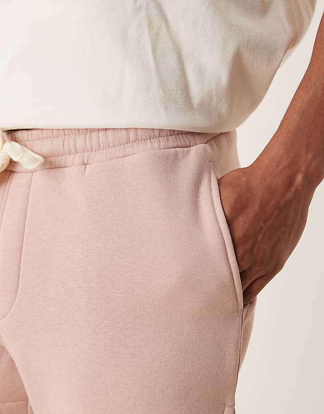 Asos ASOS DESIGN Shorter Length Short In Light Pink