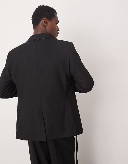 Asos ASOS DESIGN Slim Shawl Lapel Dinner Jacket In Black