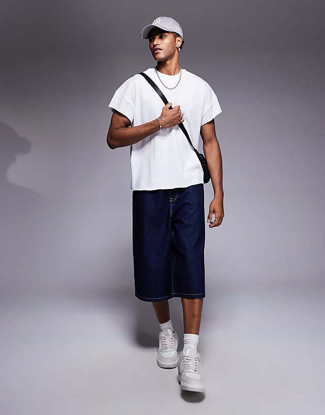 Asos ASOS DESIGN Super Heavyweight Oversized Boxy T-shirt In White