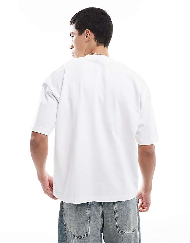 Asos ASOS DESIGN Super Heavyweight Oversized Boxy T-shirt In White