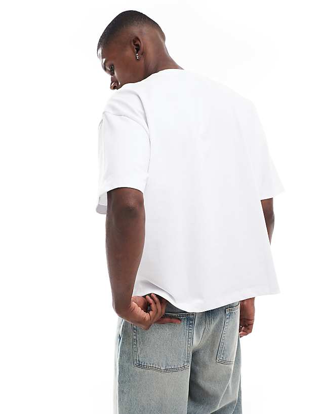 Asos ASOS DESIGN Super Heavyweight Oversized T-shirt In White