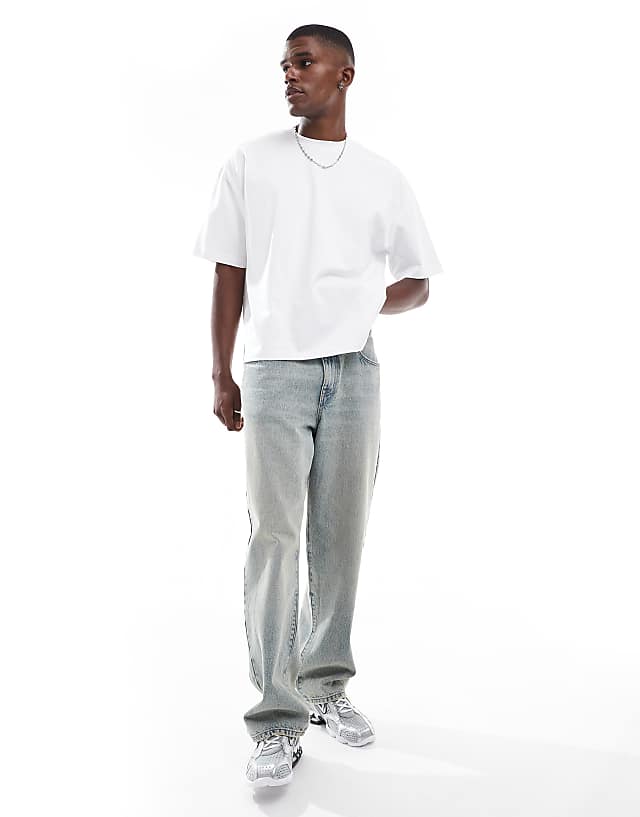 Asos ASOS DESIGN Super Heavyweight Oversized T-shirt In White