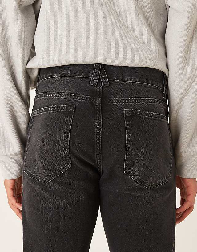 Asos ASOS DESIGN Vintage Flare Jeans In Washed Black