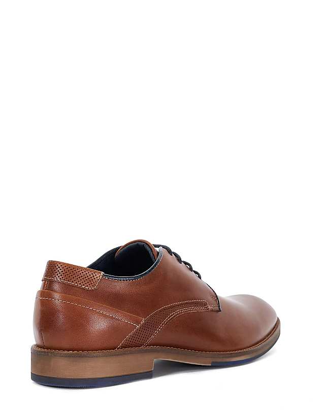 Asos Dune London Bridon Brogues Shoe In Tan