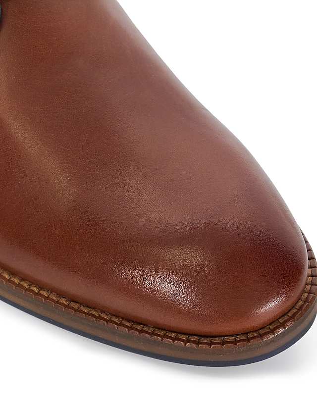 Asos Dune London Bridon Brogues Shoe In Tan