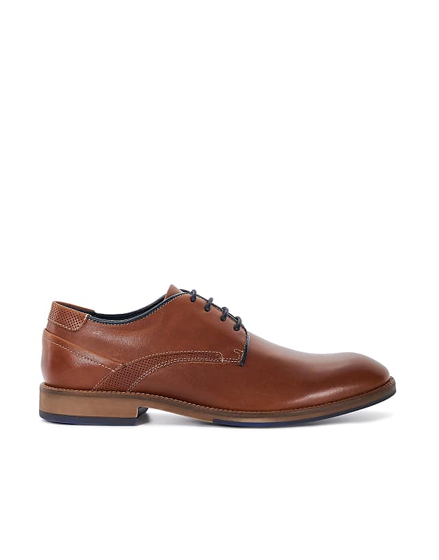 Asos Dune London Bridon Brogues Shoe In Tan