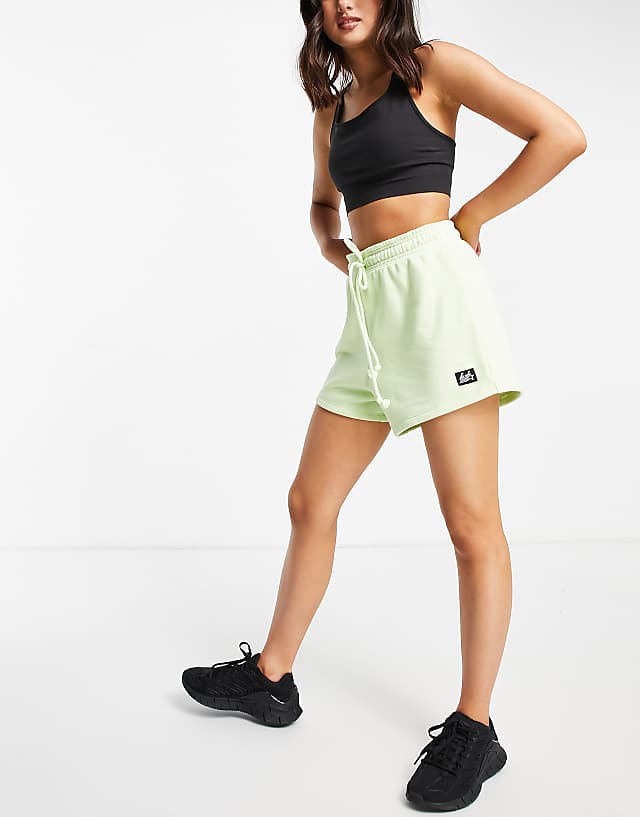Asos Lorna Jane Sweat Shorts In Mint