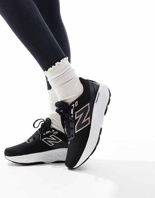 asos New Balance 520 running trainers in black