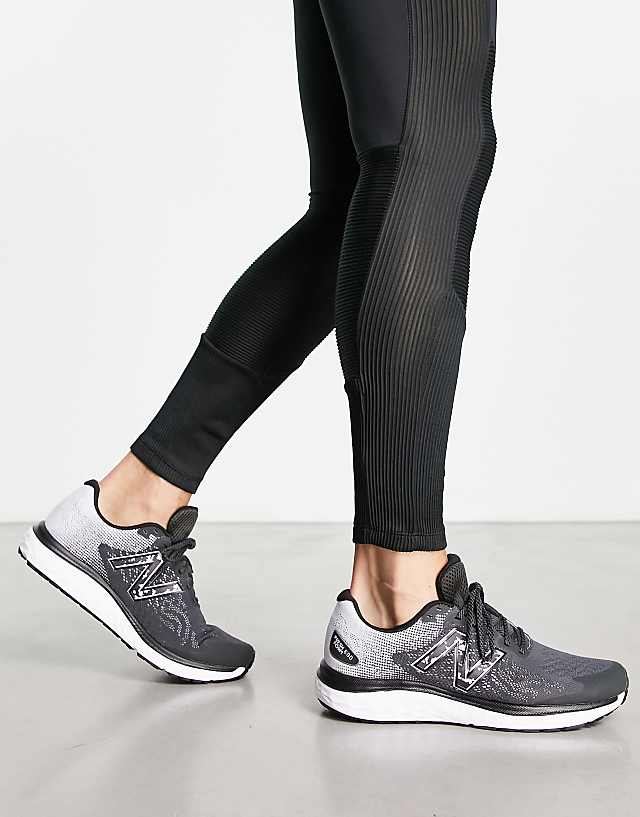 Asos New Balance 680 Trainers In Black