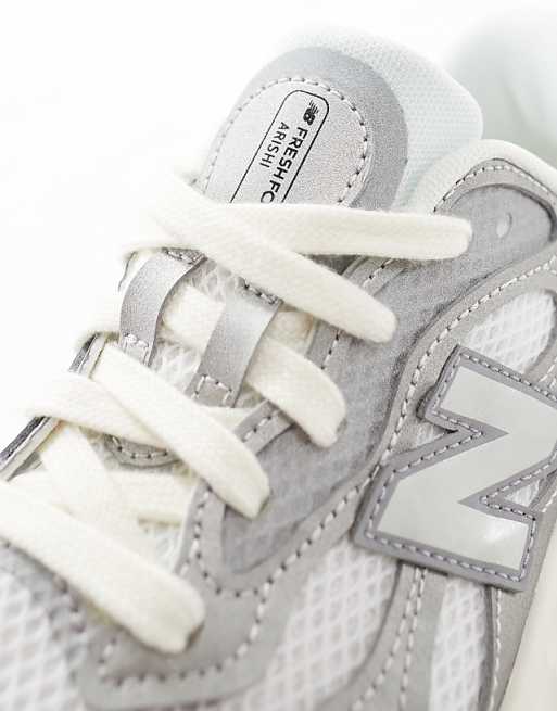 Asos New Balance Arishi Running Trainers In Silver