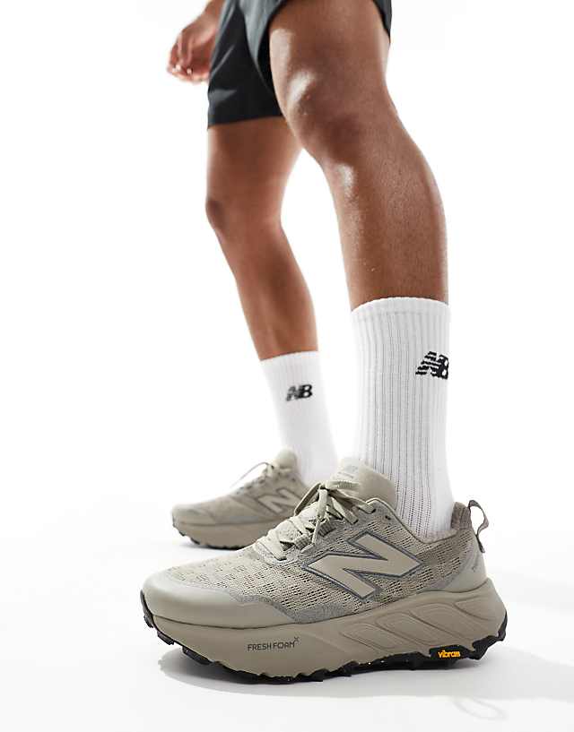asos New Balance Hier running trainers in brown